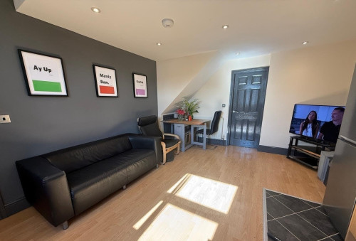 Open Plan Living Area at 353A Ecclesall Road